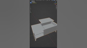[Coffee Table] Blender Low Poly Modeling Day 133/365