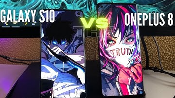 Oneplus 8 vs Galaxy s10 Speed Test