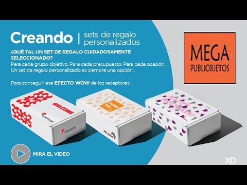 SET de regalos personalizados para clientes, colaboradores y empleados.