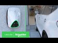 How to install evlink home charging station  schneider electric support