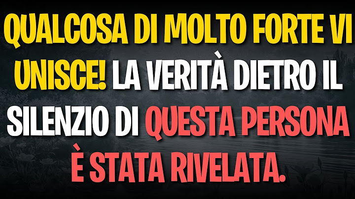 QUALCOSA DI MOLTO FORTE VI UNISCE! LA VERITÀ DIETRO IL SILENZIO DI QUESTA PERSONA È STATA RIVELATA.