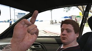 Мэддисон играет в GTA 5 от первого лица #1