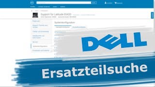 DELL Service-Tag Suche: Wie finde ich das ben&ouml;tigte DELL-Ersatzteil schnell und einfach [GER/EN]