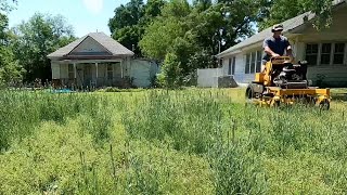 Father Passed Leaving This MESSY OVERGROWN LAWN