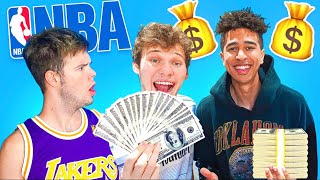 Who Can Make The Most Money In 24 Hours  NBA Bets Challenge!