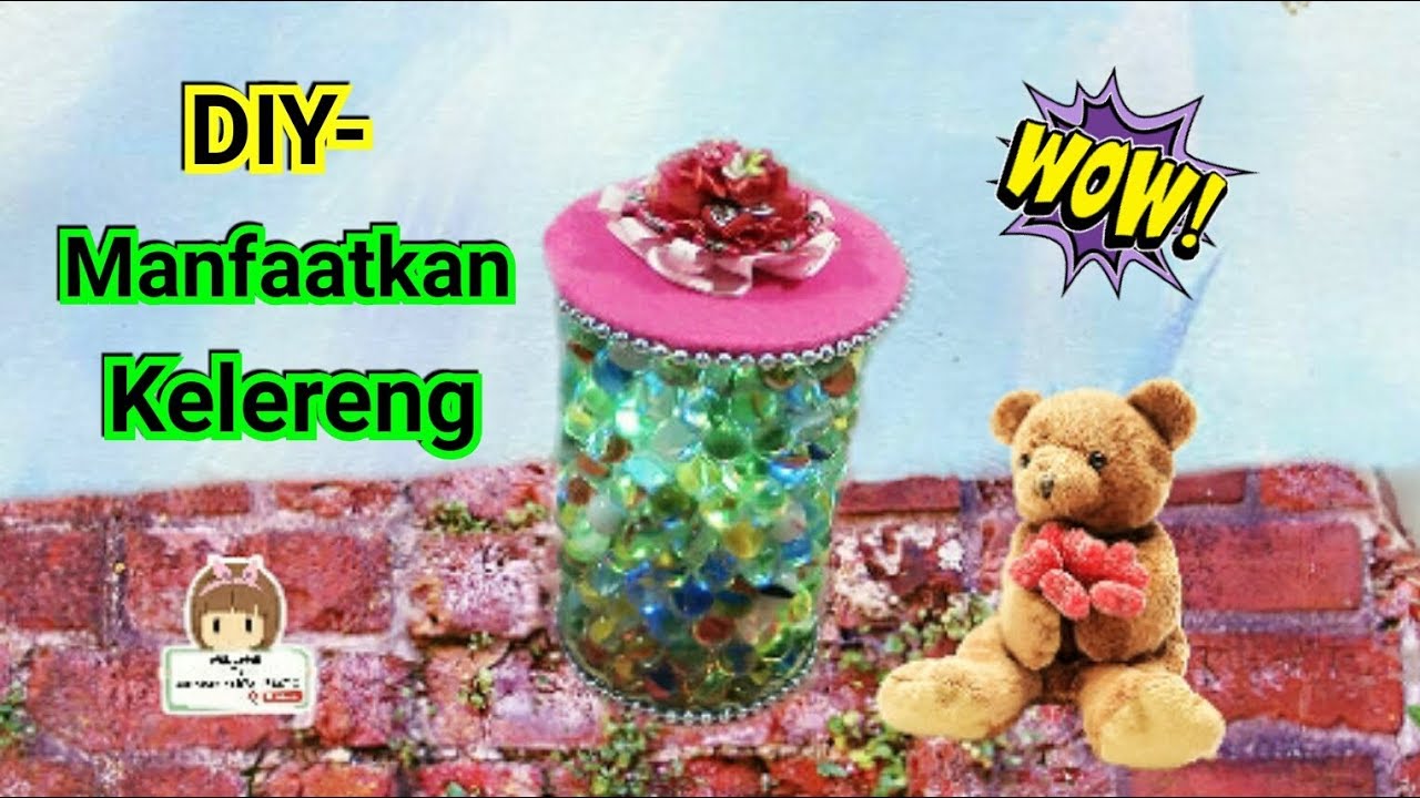 DIY Manfaatkan kelereng Membuat lampu hias YouTube