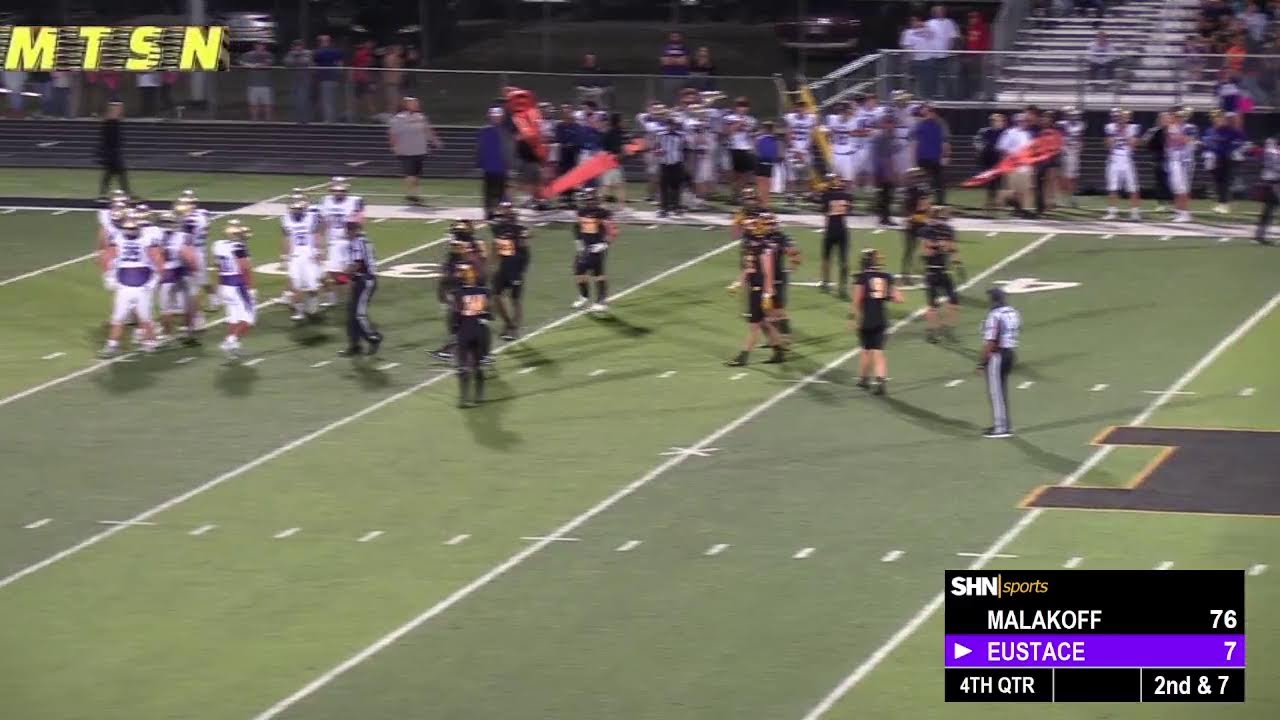 High School Football Eustace Bulldogs vs Malakoff Tigers 10/13/2023
