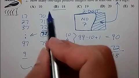 Counting Problem AMC10-1