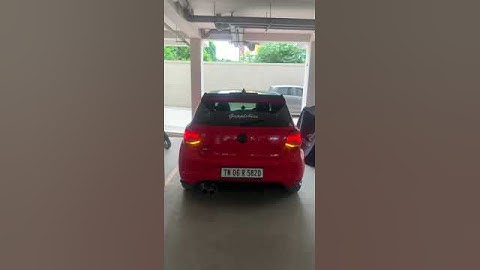 polo led tail light with scanning function and welcome features with matrix indicators