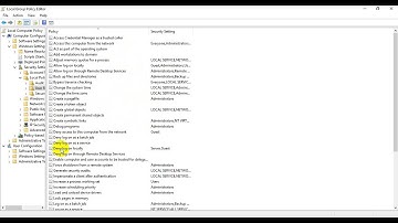 How to deny login locally for user in your computer