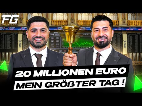 My company, FIT GROUP AG, is on the stock market! | Ringing the bell in Vienna