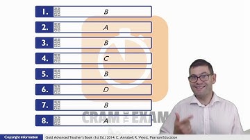 Gold Advanced 2015 Unit 7 p71 Multiple Choice Cloze