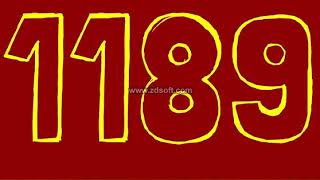 Numbers 1 to 2000
