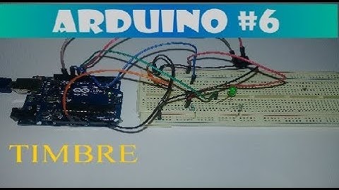 Arduino #6 - Timbre (Push Button + Zumbador + LED)