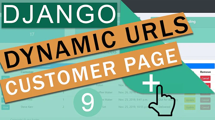 Dynamic URL Routing & Templates | Django (3.0)  Crash Course Tutorials (pt 9)