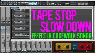 Today weezna shows how to create the tape stop effect. this is often
referred as slow down effect used in modern music. using soundtoys
little alt...