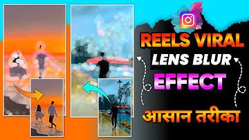 reels trending blur effect video editing | blur effect editing in alight motion | lens blur effect