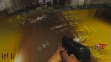 COD Black Ops Zombie map "five" Table and ledge glitch ( UN-PATCHED )