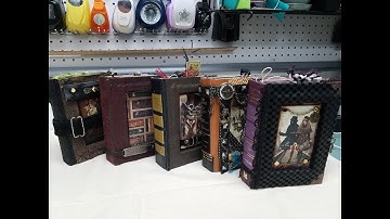 Collections & Steampunk - Shadowbox Journals