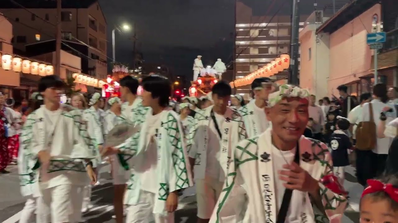 地車集合　当番町・伊賀ヶ