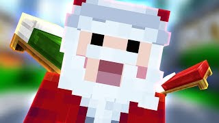 Santa Plays Bedwars!? | Minecraft: Bedwars | Marielitai Gaming screenshot 1