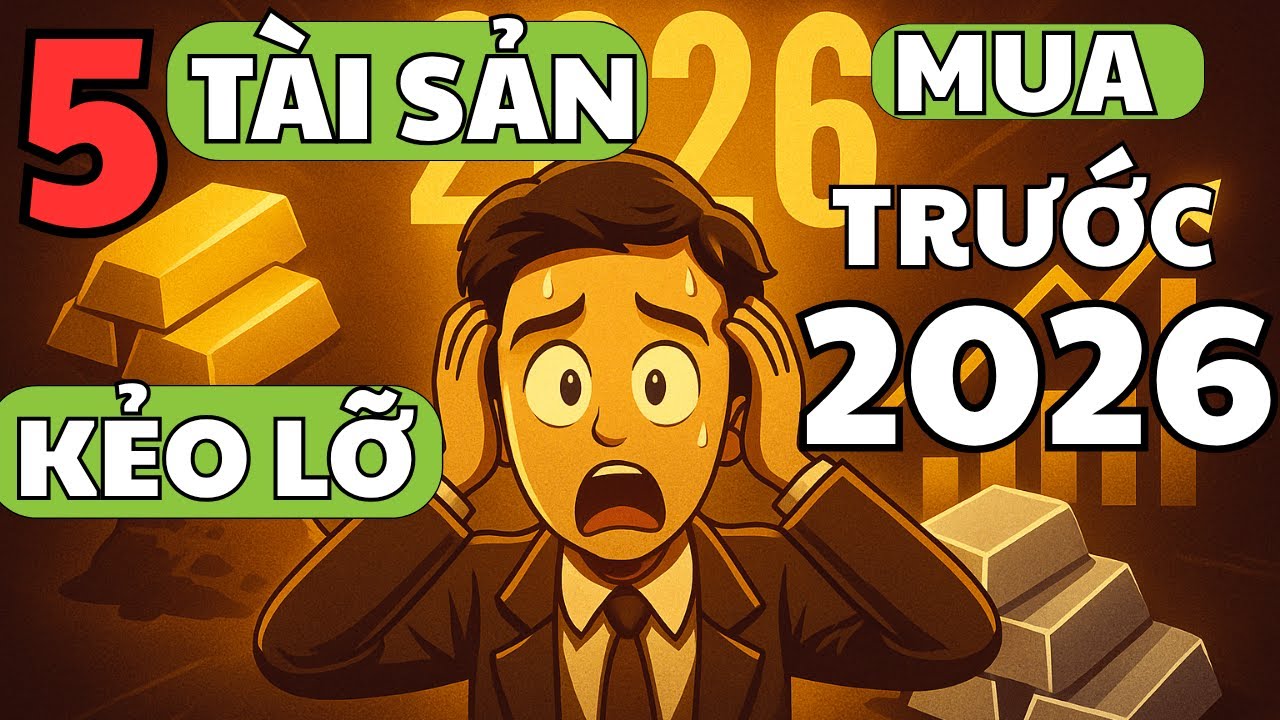 5 Tài Sản Mua Trước 2026 – Bỏ Lỡ Là Mất 10 Năm | Hành Trình Làm Giàu