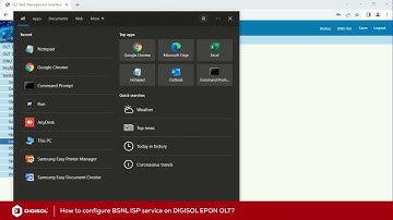 BSNL ISP config EPON OLT - DIGISOL
