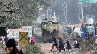 Gwalior Narrow Gauge Train - Arrival at Motijheel