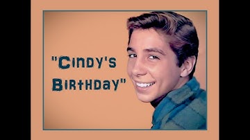 "Cindy's Birthday" (Lyrics) 💖 JOHNNY CRAWFORD 💖 1962