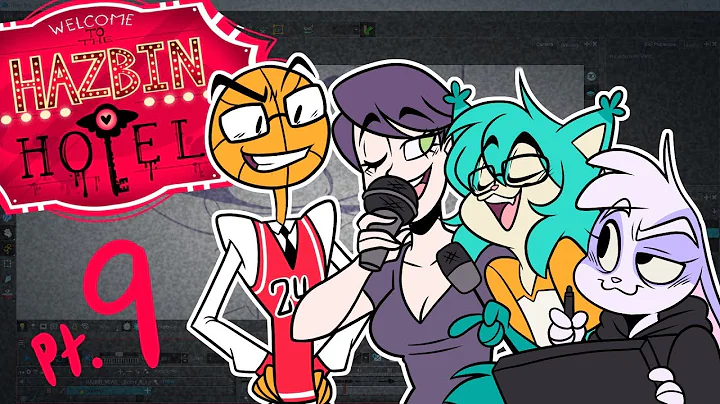 HAZBIN HOTEL Animation Cleanup Pt. 9 Ft. Elsie Lov...