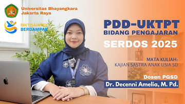 PDD-UKTPT Bidang Pengajaran | Serdos 2025 | Decenni Amelia - Universitas Bhayangkara Jakarta Raya