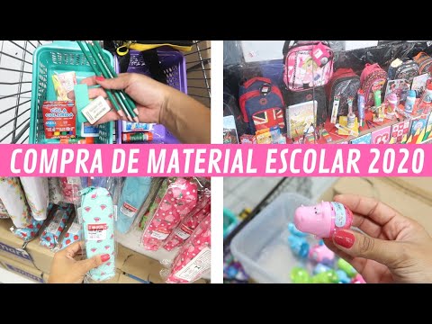 Vídeo: O Que Uma Criança Precisa Comprar Para A Escola