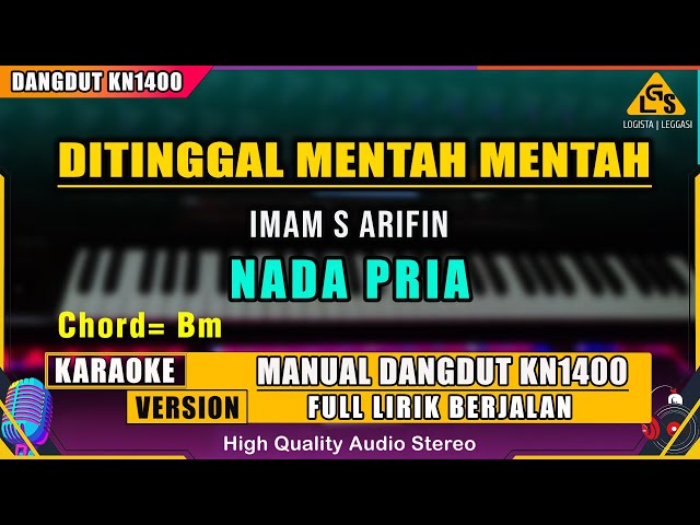 DITINGGAL MENTAH MENTAH -  IMAM S ARIFIN KARAOKE DANGDUT ORIGINAL class=