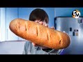 Хлеб в духовке — в магазин ходить не нужно! Домашний хлеб (БАТОН) — Голодный Мужчина (ГМ, #248)