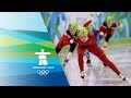 Women's 500M Short Track Speed Skating Highlights- Vancouver 2010 Winter Olympic Games