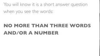 Let's Practice IELTS - Reading - Short Answer Questions