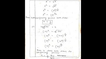 #HSBTE Diploma 1st Year/Common for all Branches Applied Mathematics Chapter- 6 Logrithms Notes