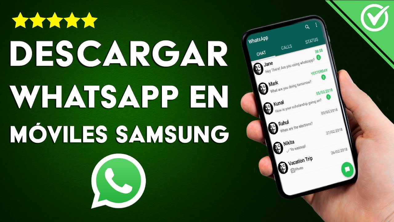 Cómo instalar whatsapp