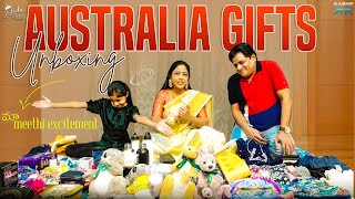 Australia Gifts Unboxing - మా Meethi Excitement | Zubeda Ali