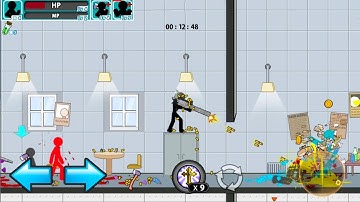 Anger of Stick 5 - walkthrough LvL 7 ( Stickman Android Gameplay ) Droidnation