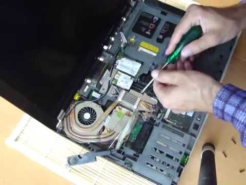 Lenovo R61 T61 14,1" Laptop Notebook RAM CPU Keyboard Cooler Upgrade Tutorial repair howto