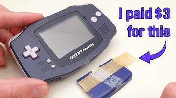 Junk Gameboy Advance Restoration - it