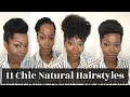 Quick &amp; Easy Natural Hairstyles on Natural Hair 2020 | Which is your favorite?❤️