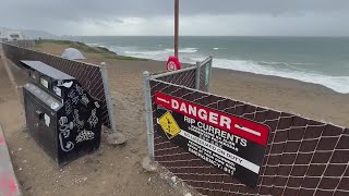 Officials warn of high surf danger in Pacifica