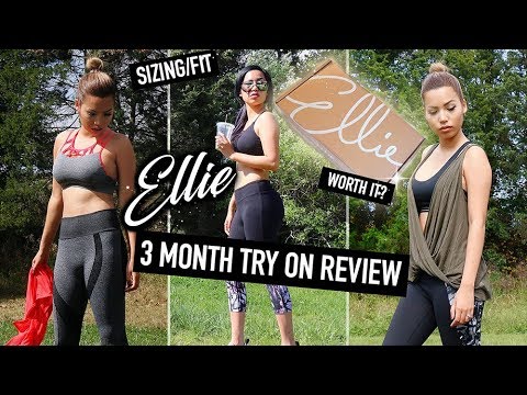 IS IT WORTH THE $$? ELLIE ACTIVEWEAR SUBSCRIPTION BOX | TRY ON REVIEW