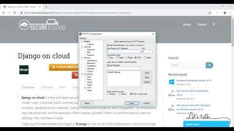 Django on CentOS 7.3 - Deploy on Azure , AWS and Google Cloud Platform.