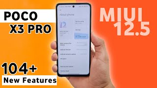 Poco X3 Pro Miui 12.5 Update New Features | 104+ New Features | Poco X3 Pro Miui 12.5.3.0 #PocoX3Pro
