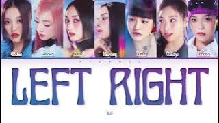 XG LEFT RIGHT (Color Coded Lyrics)