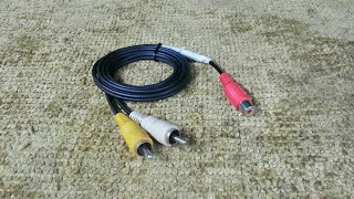 How To Make Rca Y Splitter