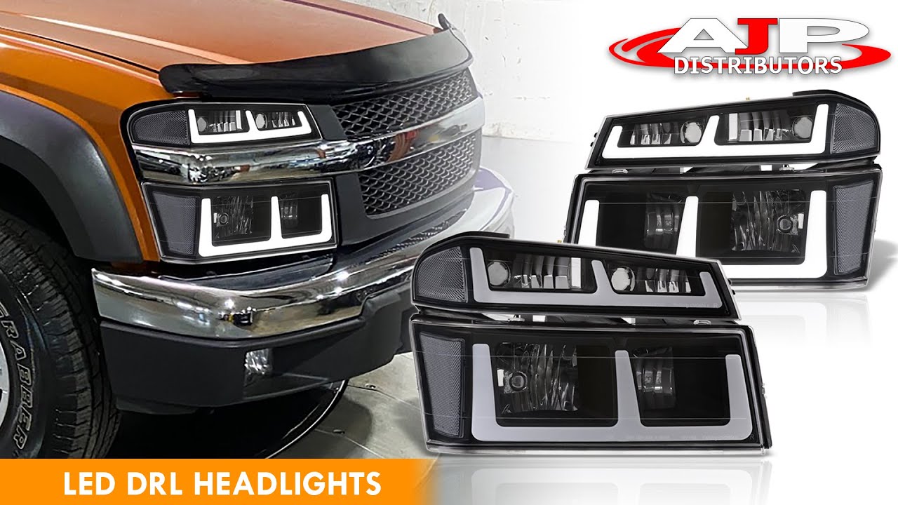 AJP DISTRIBUTORS PRODUCT VIDEO: 04-12 Chevrolet Colorado LED DRL Headlights